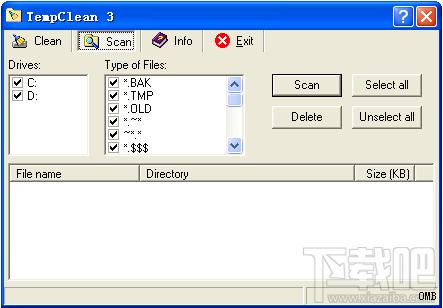 TempClean,TempClean下载,垃圾文件清理器