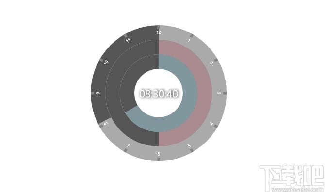 XinBSConceptClock下载,时钟软件,动态时钟