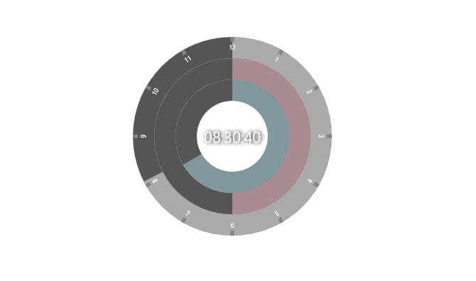 XinBSConceptClock下载,时钟软件,动态时钟